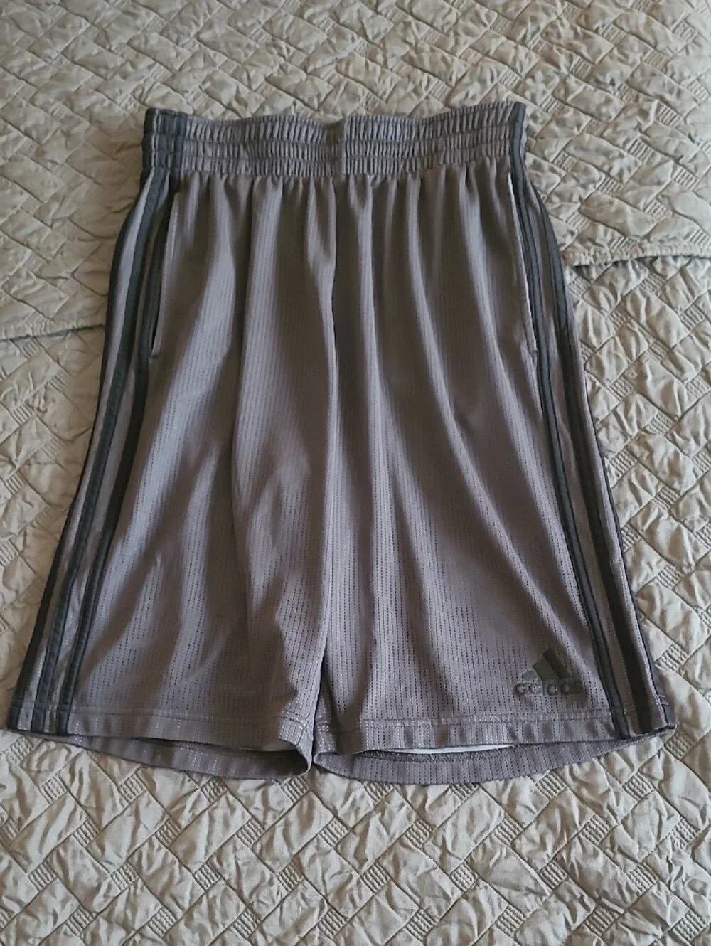 adidas gray mesh